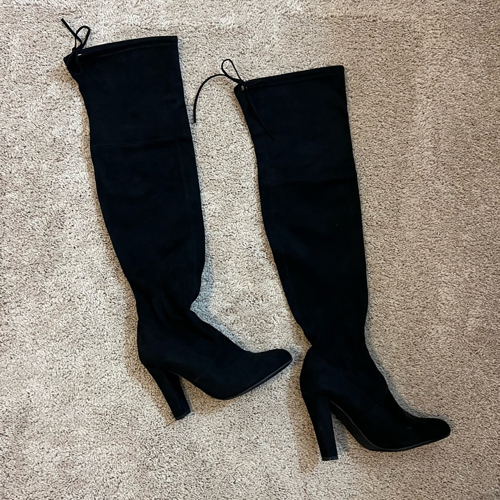 Steve Madden Suede Over the Knee Boots